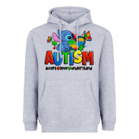 Heather Grey autism stitch accept love understand Heavyweight Hoodie - Zillion Design Studio