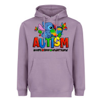 Lavender autism stitch accept love understand Heavyweight Hoodie - Zillion Design Studio