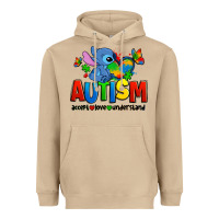Mushroom autism stitch accept love understand Heavyweight Hoodie - Zillion Design Studio