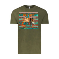 Vintage Olive life is better with chickens around chicken coop Vintage Tee - Artiststas