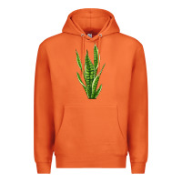 Carrot snake plant Premium Hoodie - LillyAllenDesigns
