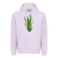 Lilac snake plant Premium Hoodie - LillyAllenDesigns