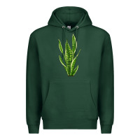 Sports Green snake plant Premium Hoodie - LillyAllenDesigns