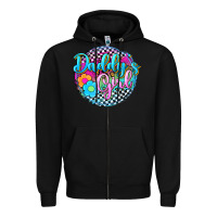 Black daddy's girl Zipper Hoodie - Zillion Design Studio