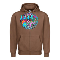 Chestnut daddy's girl Zipper Hoodie - Zillion Design Studio