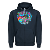 Navy daddy's girl Zipper Hoodie - Zillion Design Studio