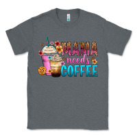 Charcoal Heather mama needs coffee Classic Tee - Zillion Design Studio