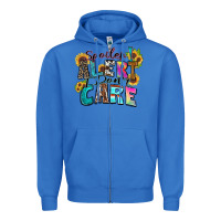 True Royal spoiler alert i don't care Zipper Hoodie - Zillion Design Studio