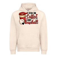 Sandshell i run on coffee and baseball Urban Hoodie - MaliasSmallBusiness
