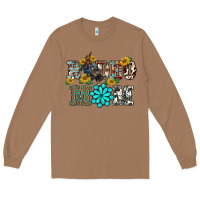 Toasted Coconut western rodeo bullfighter mom turquoise gemstones  sunflowers Long Sleeve Tee - BarkalooDesign