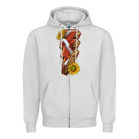 Sport Football  Lightning Bolt Zipper Hoodie | Teevron