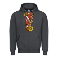 Smoke sport football  lightning bolt Zipper Hoodie - texasbilliewilder