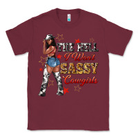 Burgundy the heel i wont sassy cowgirls Classic Tee - texasbilliewilder