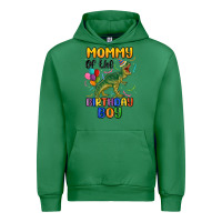 Emerald mommy of the birthday boy Urban Hoodie - MaliasSmallBusiness