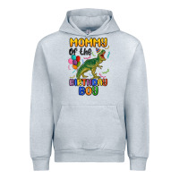 Heather Grey mommy of the birthday boy Urban Hoodie - MaliasSmallBusiness