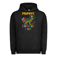 Pigment Black mommy of the birthday boy Urban Hoodie - MaliasSmallBusiness