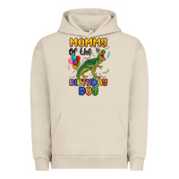 Pigment French Oak mommy of the birthday boy Urban Hoodie - MaliasSmallBusiness