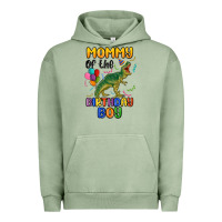 Pigment Oil Green mommy of the birthday boy Urban Hoodie - MaliasSmallBusiness