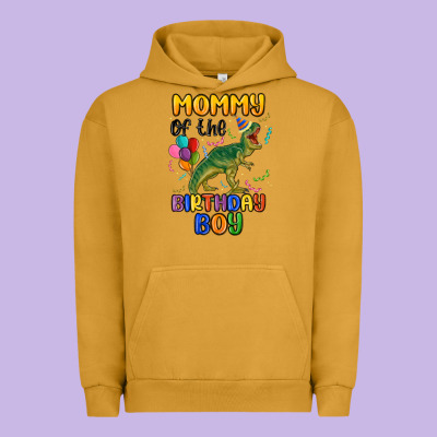 Mommy Of The Birthday Boy Urban Hoodie Designed By Maliassmallbusiness