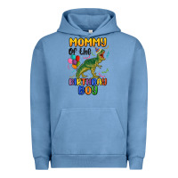 Pigment Pebble Blue mommy of the birthday boy Urban Hoodie - MaliasSmallBusiness