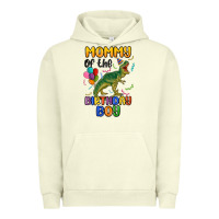 Pigment Pistachio mommy of the birthday boy Urban Hoodie - MaliasSmallBusiness