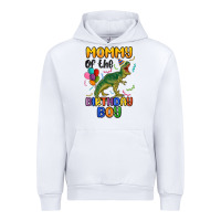 White mommy of the birthday boy Urban Hoodie - MaliasSmallBusiness