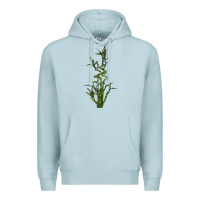 Blue Mist Lucky Bamboo Premium Hoodie - LillyAllenDesigns
