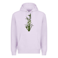 Lilac Lucky Bamboo Premium Hoodie - LillyAllenDesigns