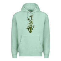 Seafoam Lucky Bamboo Premium Hoodie - LillyAllenDesigns