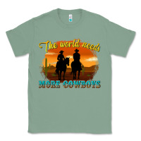 Sage the world needs more cowboys Classic Tee - texasbilliewilder