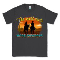 Smoke the world needs more cowboys Classic Tee - texasbilliewilder
