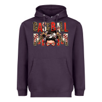 Plum baseball mom messy bun Heavyweight Hoodie - Zillion Design Studio