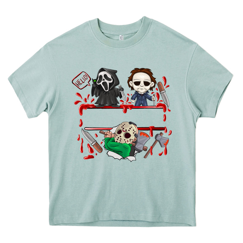 Halloween Heavy Core Tee by CowhideDigitalArt | Teevron