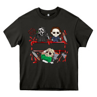 Asphalt halloween Heavy Core Tee - CowhideDigitalArt