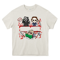 Cream halloween Heavy Core Tee - CowhideDigitalArt