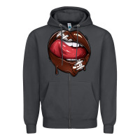 Smoke sports lips american football Zipper Hoodie - texasbilliewilder