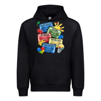 Black autism cassette tapes Urban Hoodie - MaliasSmallBusiness