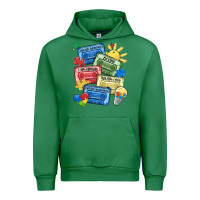 Emerald autism cassette tapes Urban Hoodie - MaliasSmallBusiness
