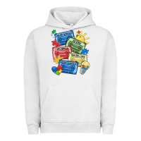 Pigment Lunar Rock autism cassette tapes Urban Hoodie - MaliasSmallBusiness