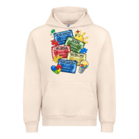 Sandshell autism cassette tapes Urban Hoodie - MaliasSmallBusiness
