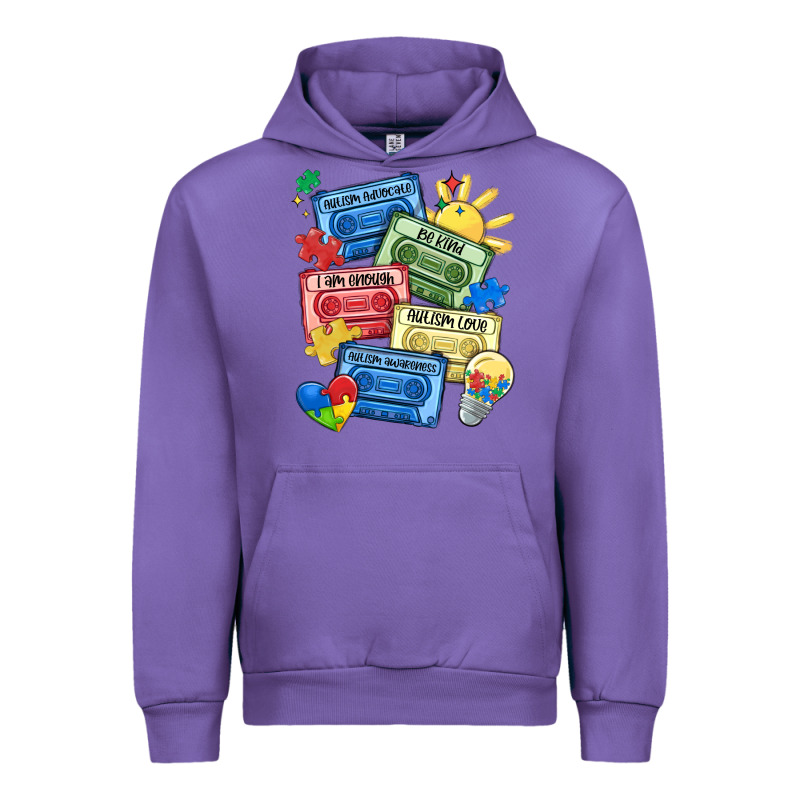 Autism Cassette Tapes Urban Hoodie by MaliasSmallBusiness | Teevron