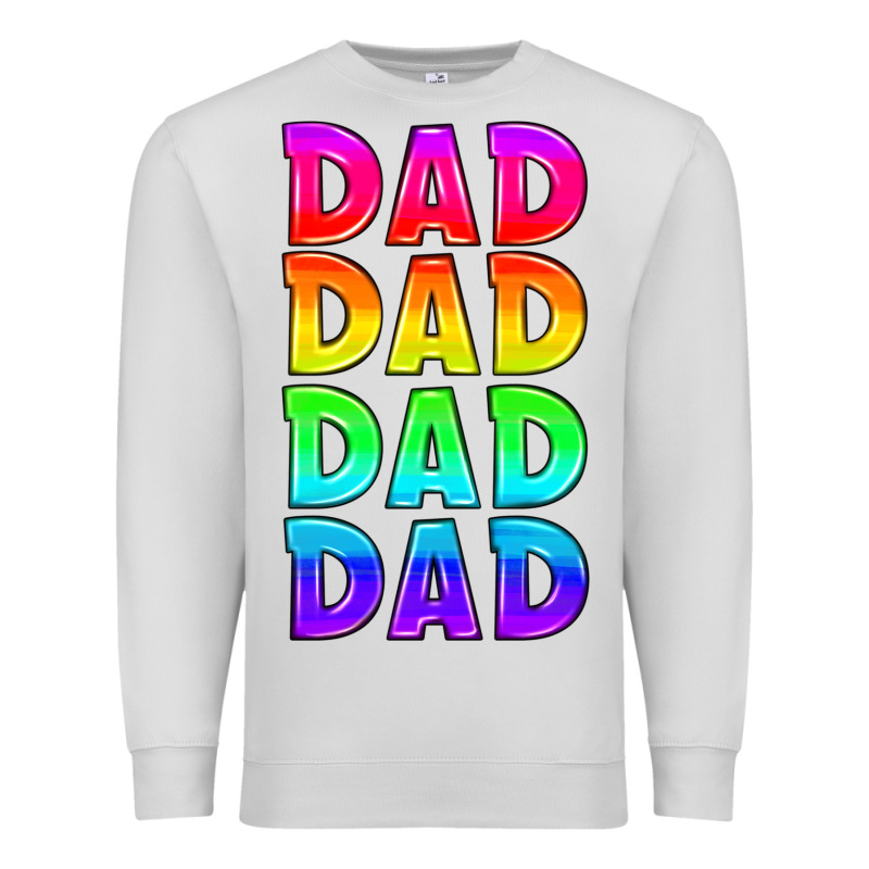 Lgbtq Dad Premium Sweatshirt by HRA Design Shop | Teevron