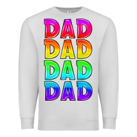 Dove Grey lgbtq dad Premium Sweatshirt - HRA Design Shop