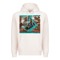 Pale Pink western rodeo bullfighter serape leopards turquoise's gliterrs Premium Hoodie - BarkalooDesign