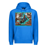 True Royal western rodeo bullfighter serape leopards turquoise's gliterrs Premium Hoodie - BarkalooDesign