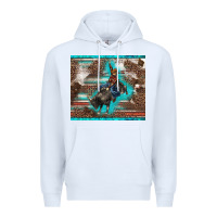 White western rodeo bullfighter serape leopards turquoise's gliterrs Premium Hoodie - BarkalooDesign