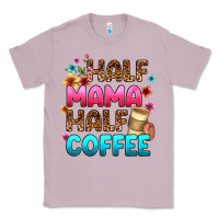 Lilac half mama half coffee Classic Tee - Zillion Design Studio