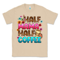 Mushroom half mama half coffee Classic Tee - Zillion Design Studio