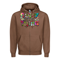 Chestnut sassy little thing Zipper Hoodie - Zillion Design Studio