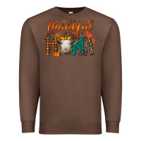 Chestnut thankful mama sheep Premium Sweatshirt - RacoonDesign
